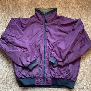 Vintage Purple Heavy Windbreaker